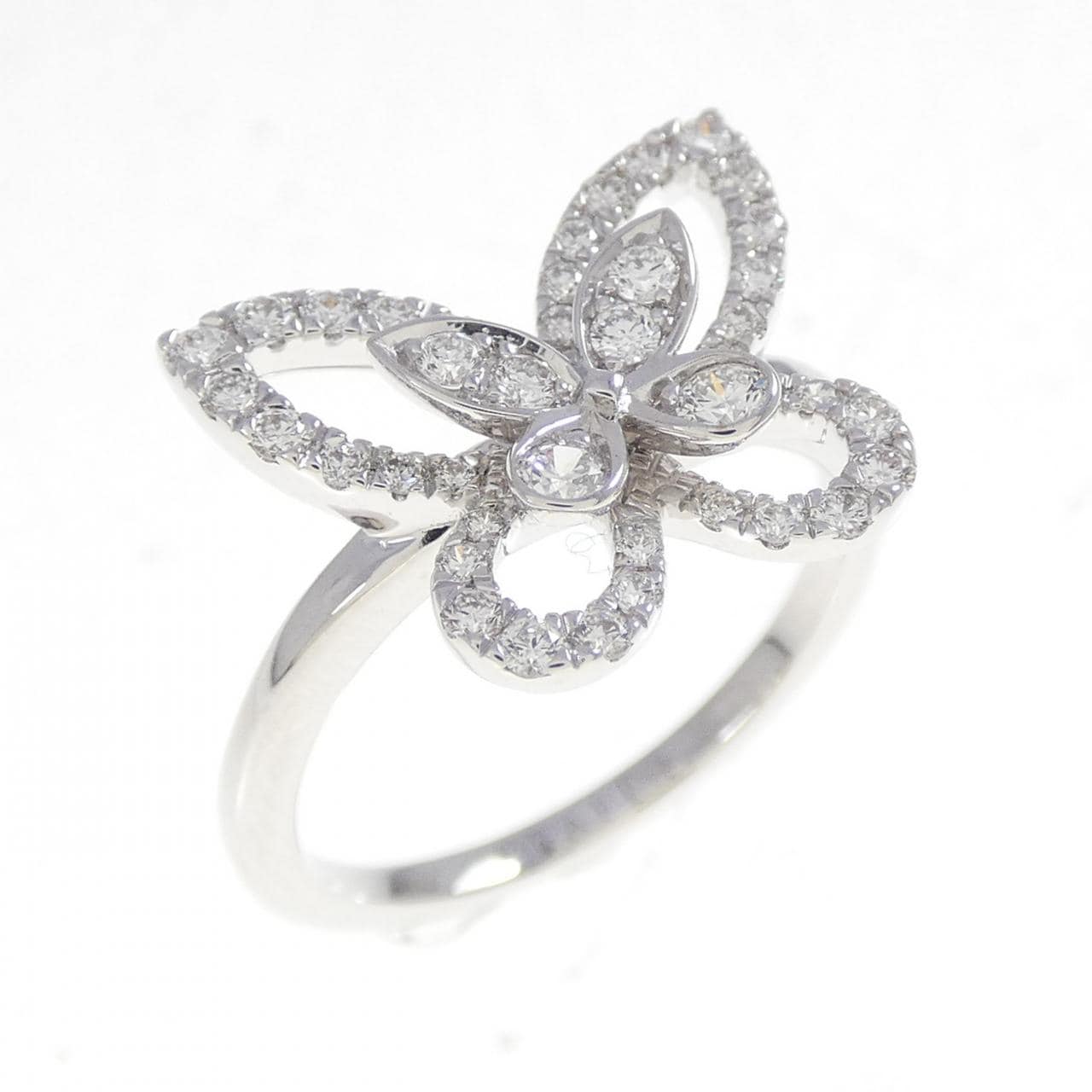 グラフ バタフライ シルエット ミニ リング