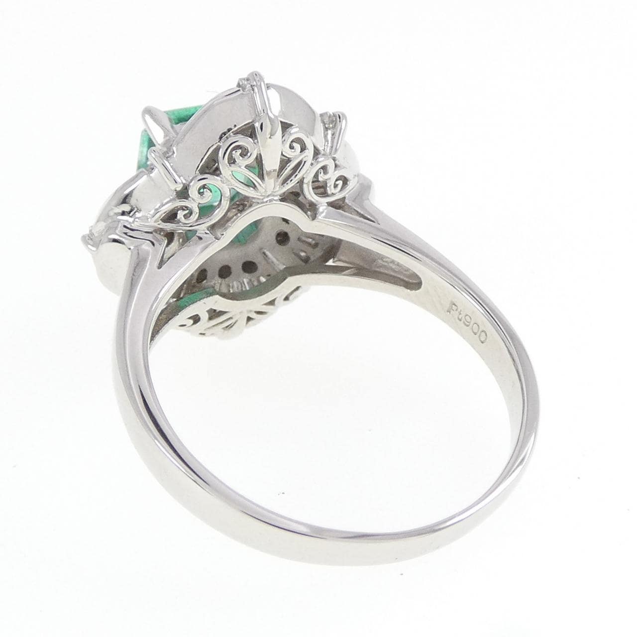 PT900 エメラルド リング 1.01CT