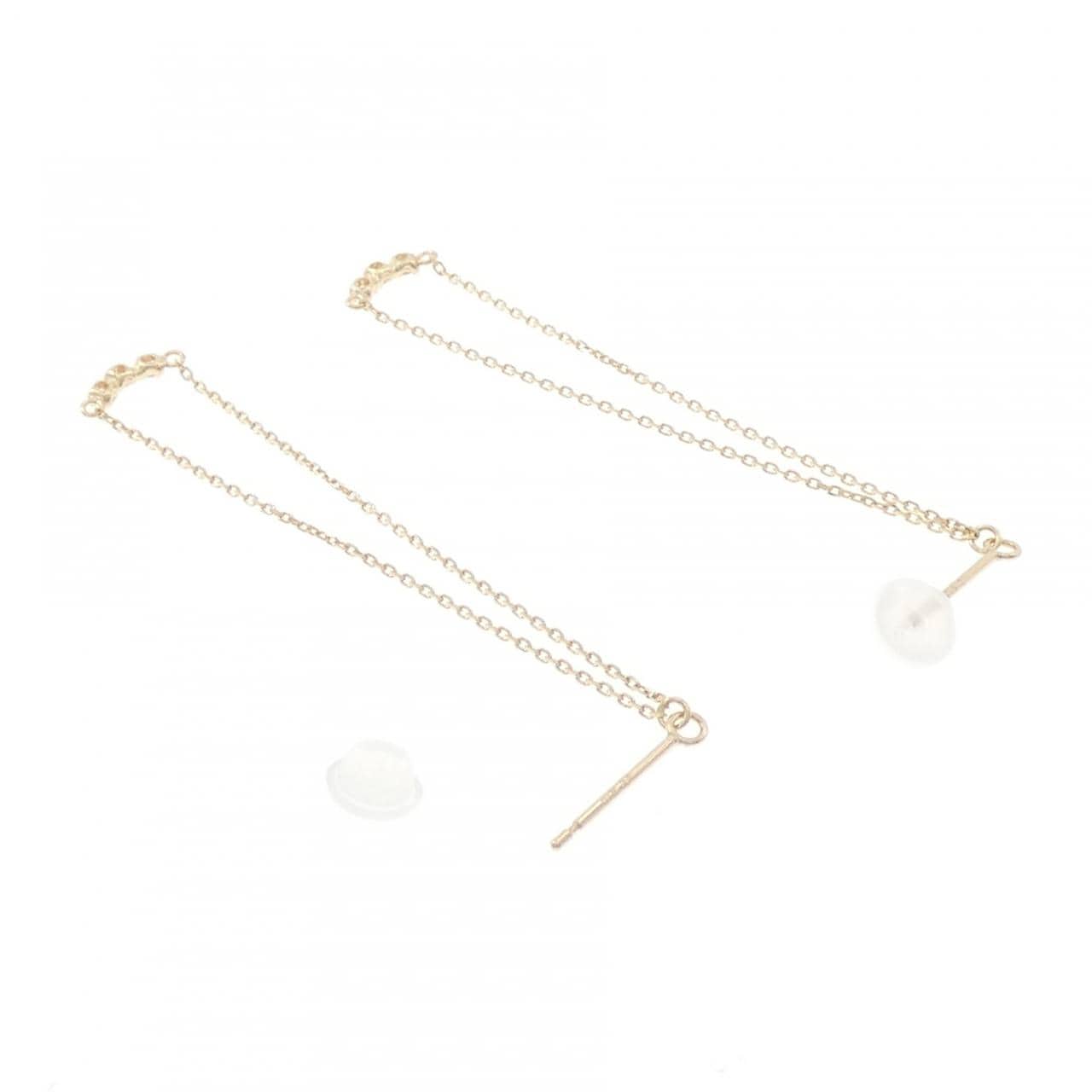 4゜C ダイヤモンド ピアス