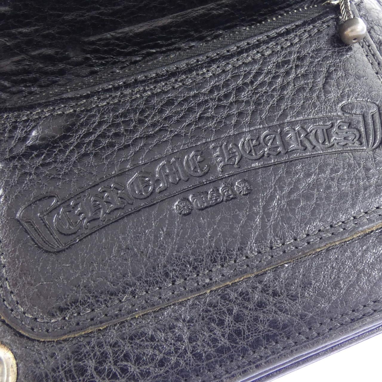 クロムハーツ CHROME HEARTS 1ZIP BLK 2246 304 0010 0200 WALLET