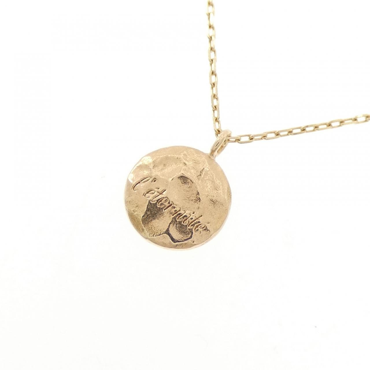 アガット ダイヤモンド ネックレス 0.01CT