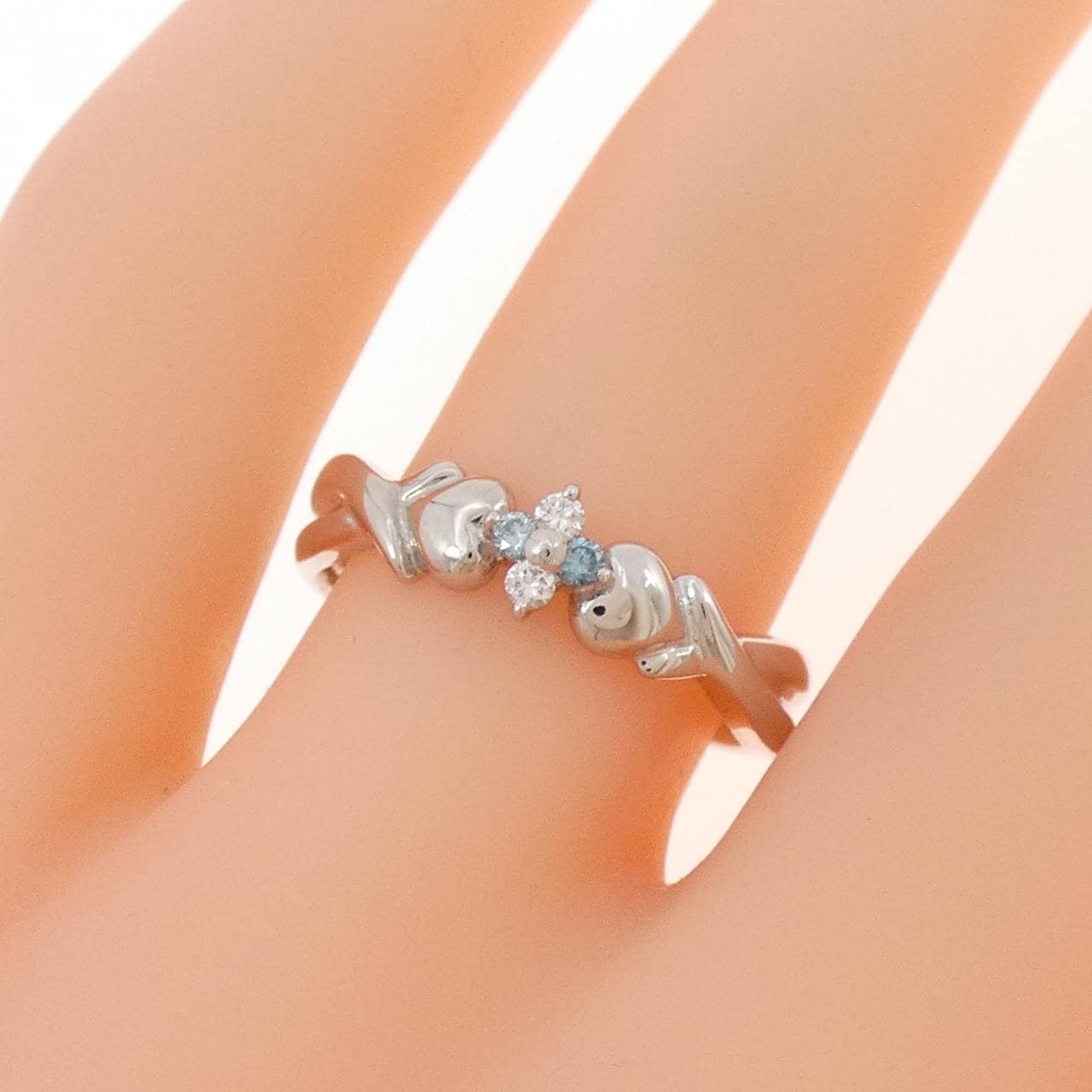 PT900 ダイヤモンド リング 0.08CT