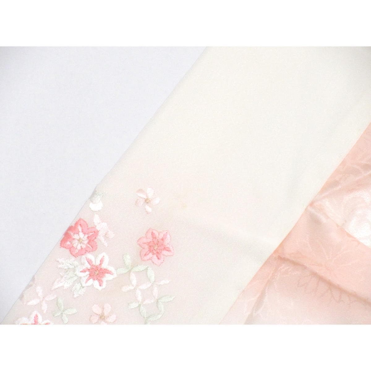 長襦袢　振袖　ボカシ染　広衿