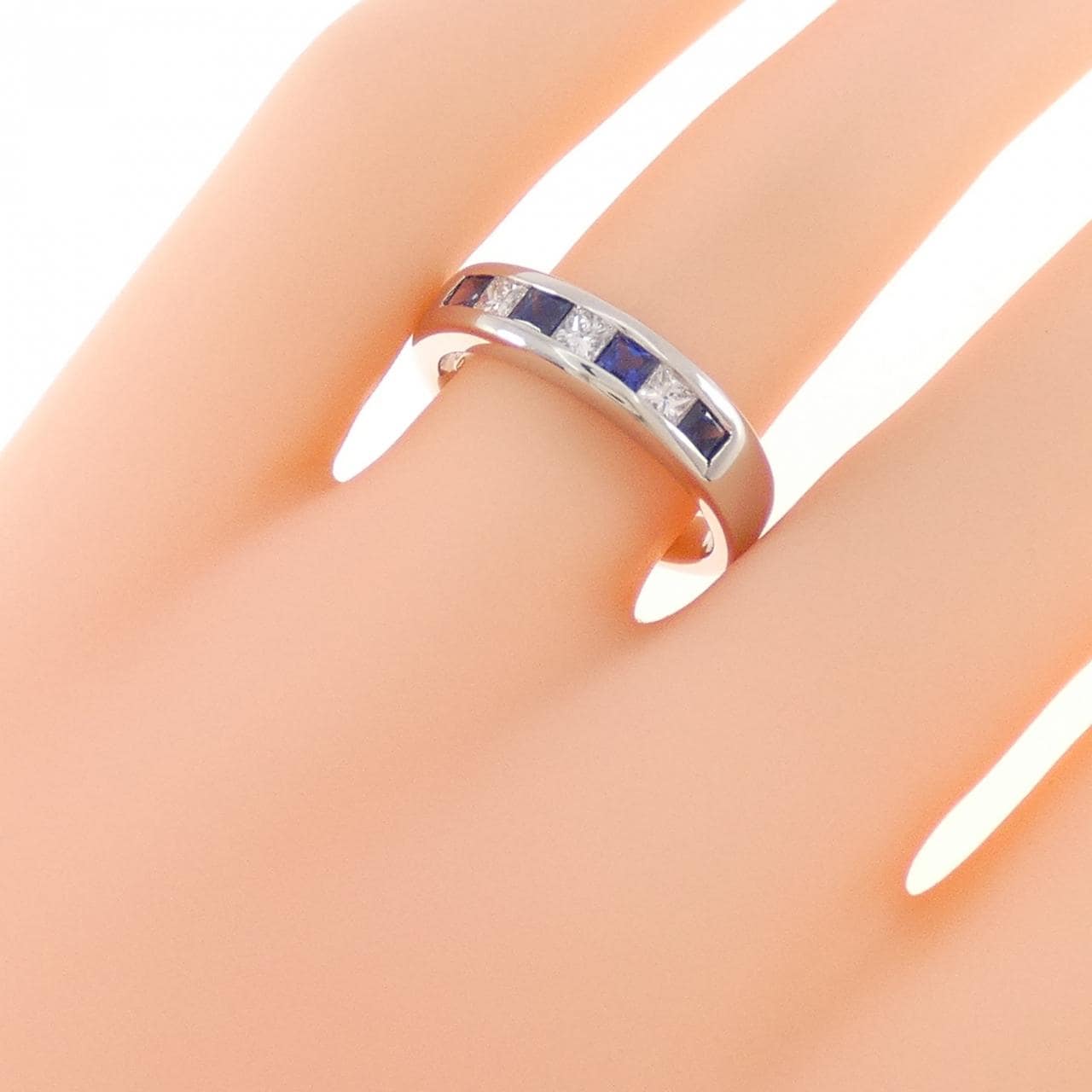 PT900 サファイヤ リング 0.46CT