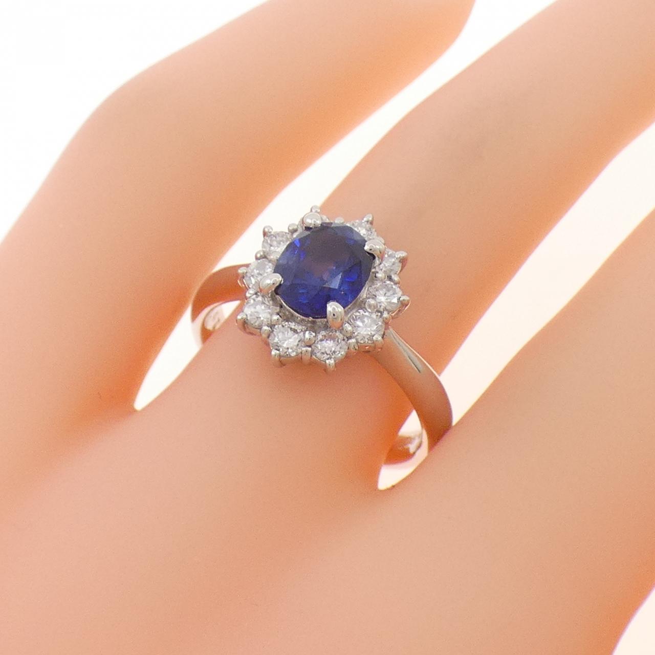 PT900 サファイヤ リング 1.16CT