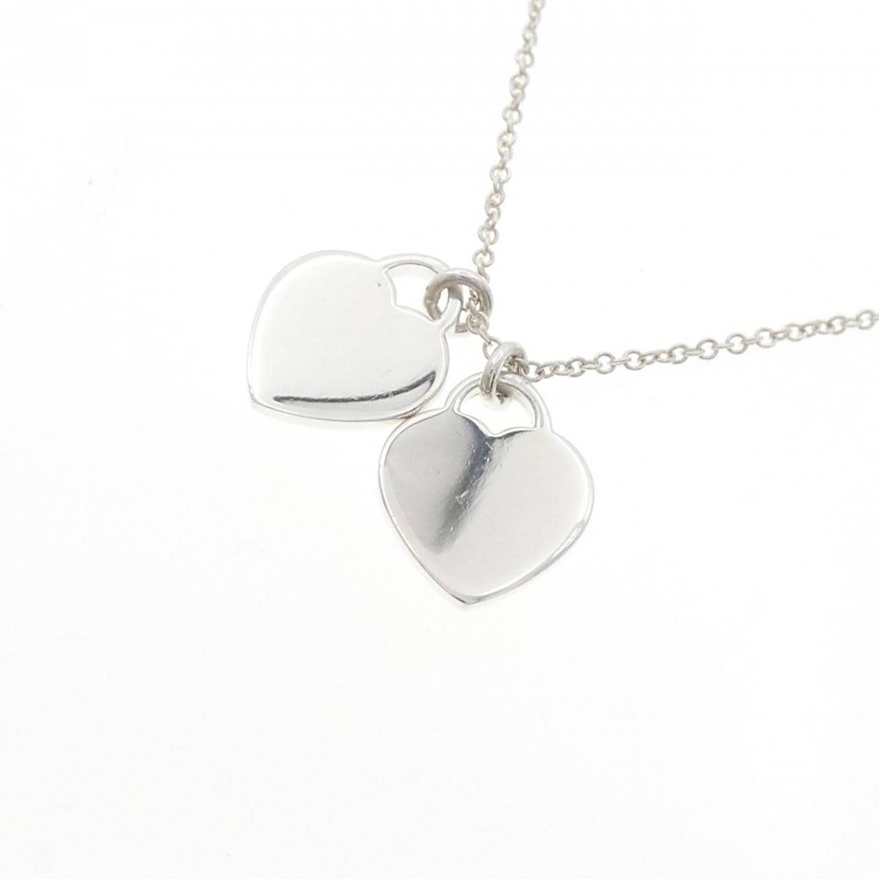 ティファニー リターントゥティファニー ダブルハート ミニ ネックレス