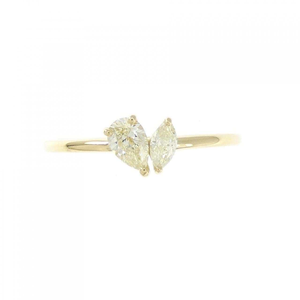 【新品】K18YG ダイヤモンド リング 0.30CT