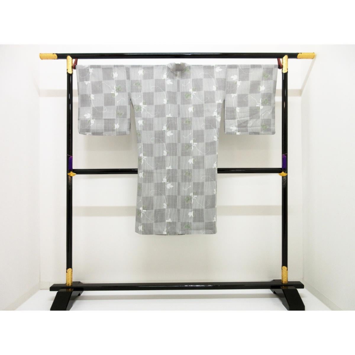 お洒落コート 単衣 ロング