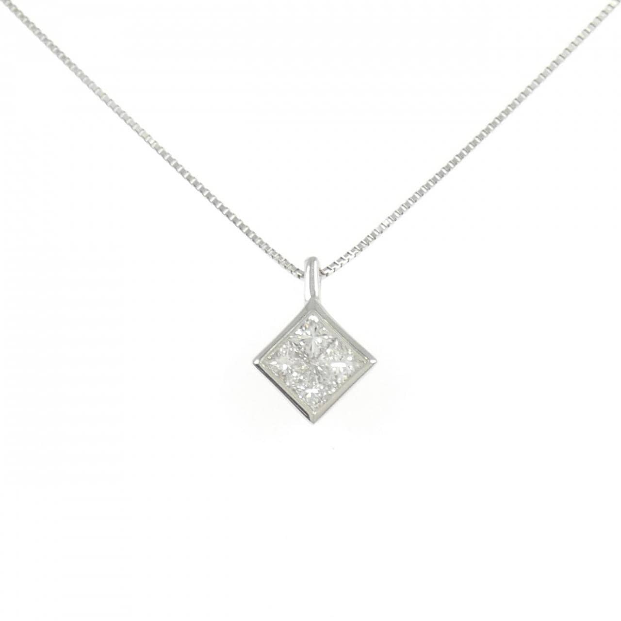 PT900/PT850 ダイヤモンド ネックレス 0.60CT
