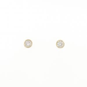 K18YG ダイヤモンド ピアス