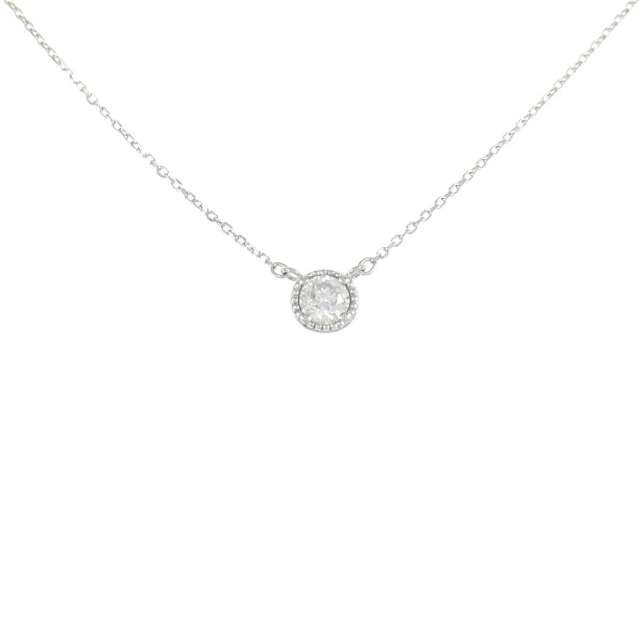 PT900/PT850 ダイヤモンド ネックレス 0.14CT
