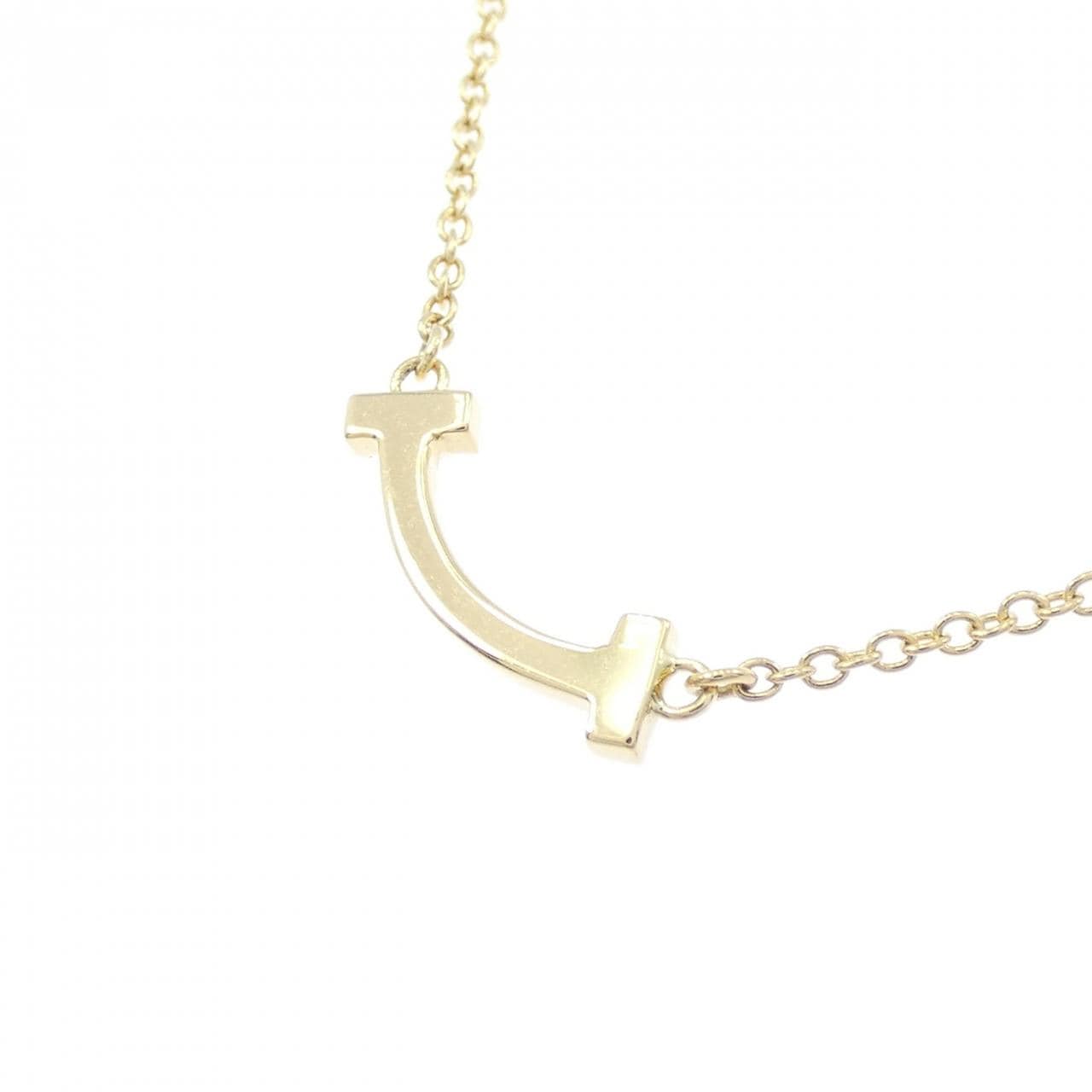 ティファニー Tスマイル ミニ ネックレス