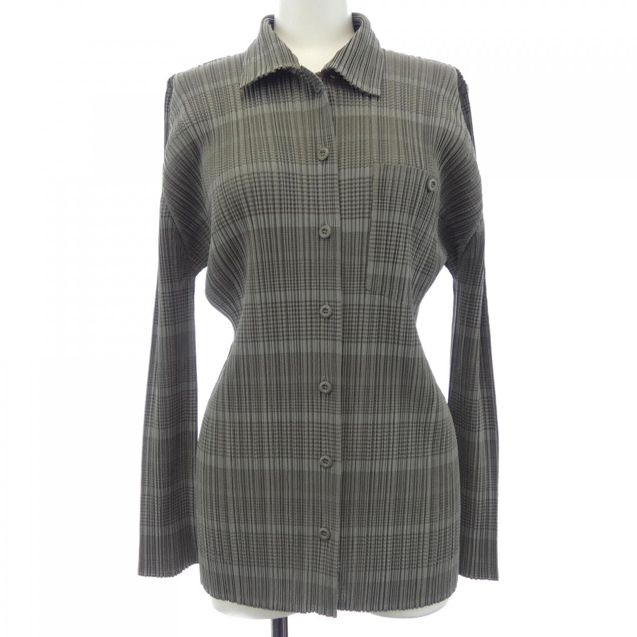 プリーツプリーズ PLEATS PLEASE 2007 チェック PP71-JJ653 7562025 シャツ