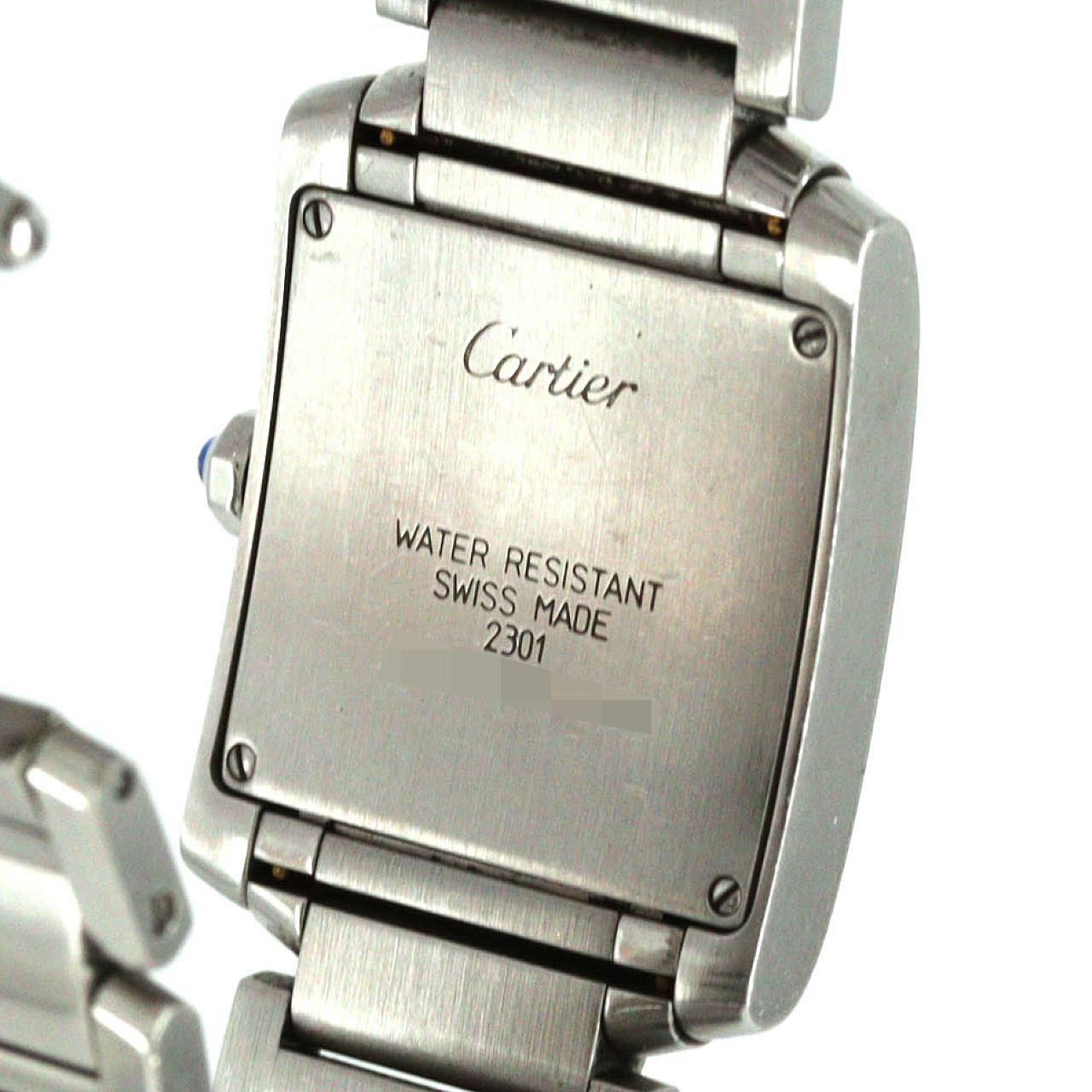 【ノーメンテナンス還元価格】カルティエ タンクフランセーズ MM W51003Q3 SS クォーツ