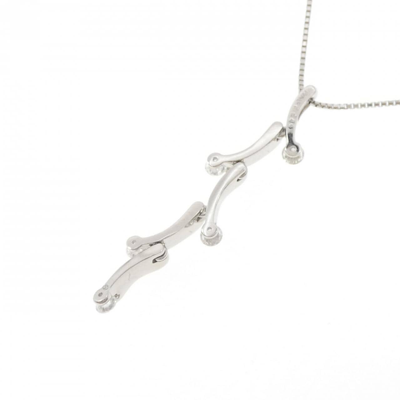 PT900/PT850 ダイヤモンド ネックレス 0.544CT