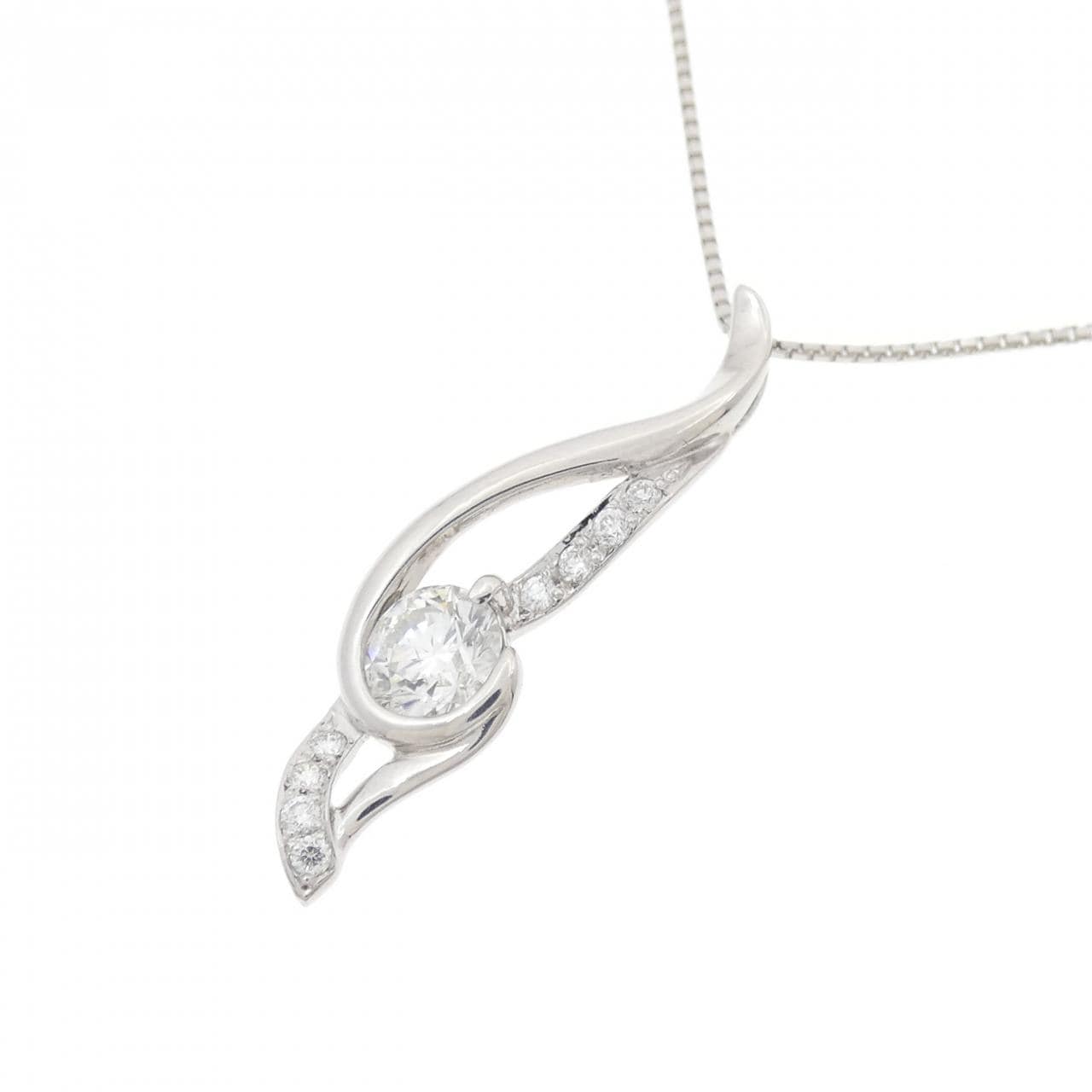PT ダイヤモンド ネックレス 0.582CT