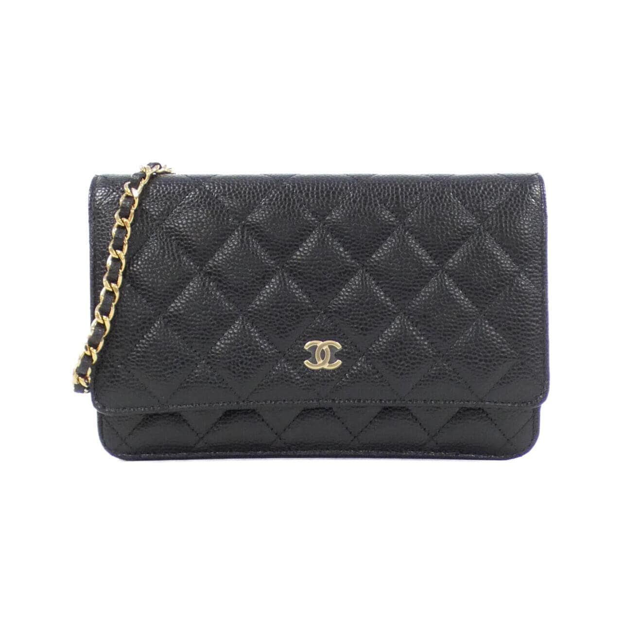 [Unused items] CHANEL Timeless Classic Line AP0250 Chain Wallet