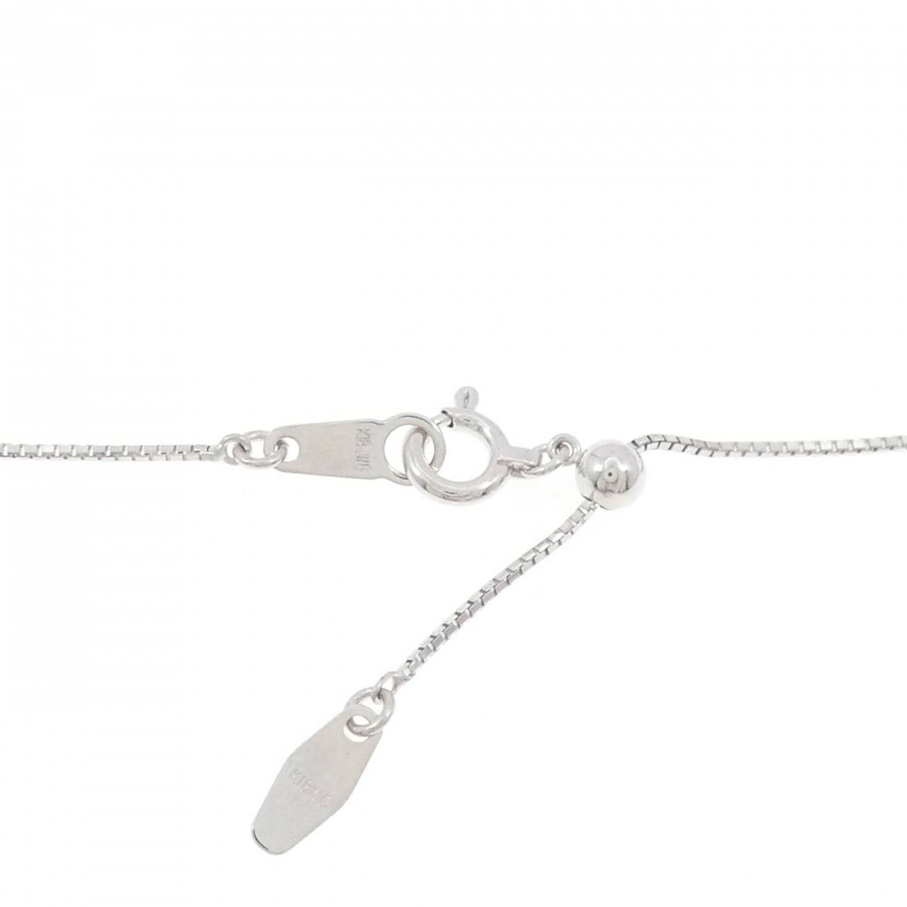 K18WG ダイヤモンド ネックレス 0.250CT