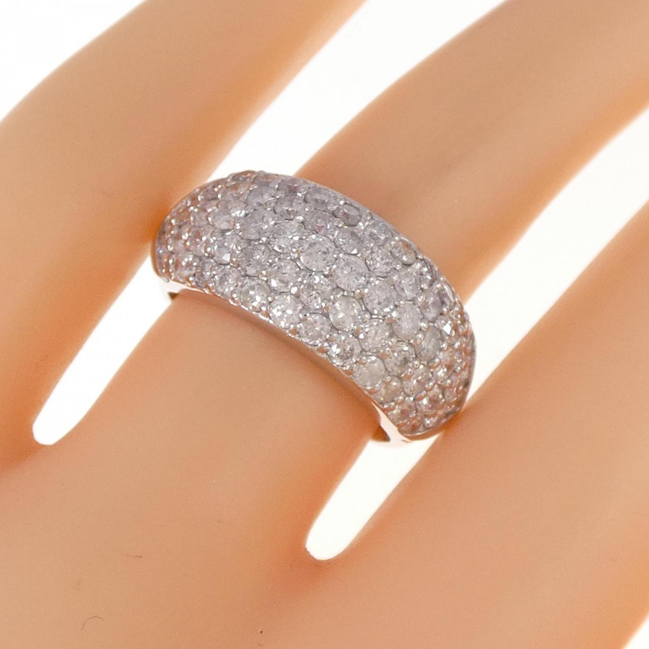 PT パヴェ ダイヤモンド リング 2.00CT