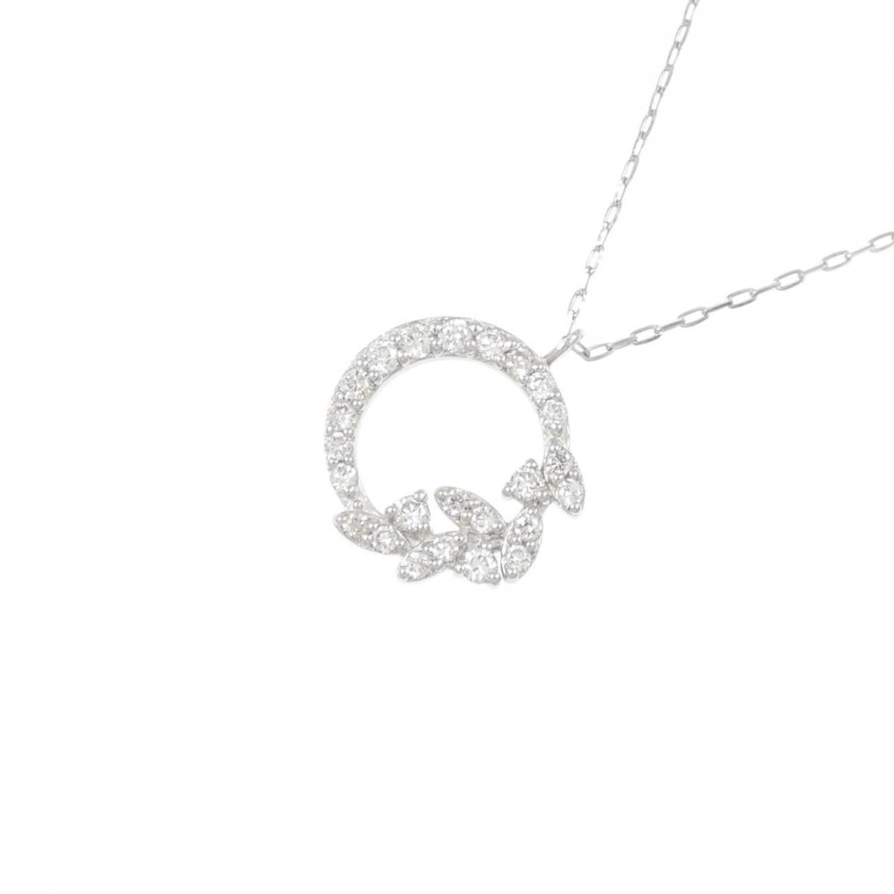 [BRAND NEW] PT Diamond Necklace 0.15CT