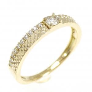 【新品】K18YG ダイヤモンド リング 0.27CT