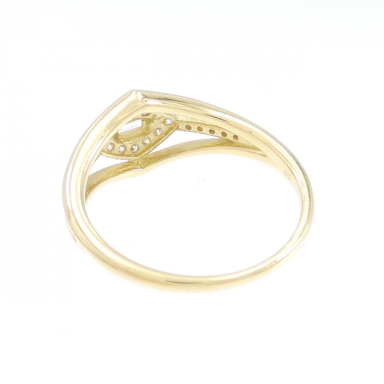 【新品】K18YG ダイヤモンド リング 0.20CT