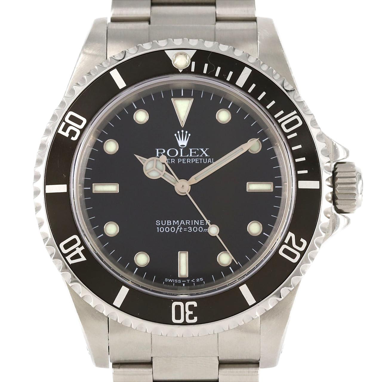 ロレックス サブマリーナーノンデイト 14060 SS 自動巻 U番