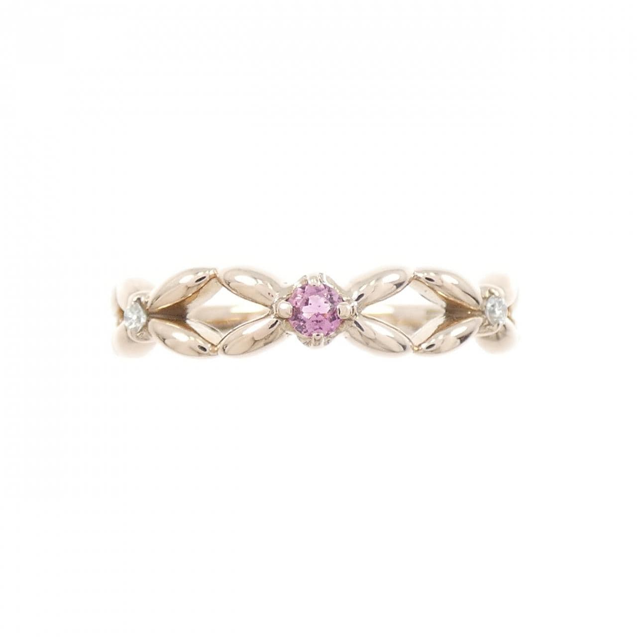 K18PG トルマリン リング