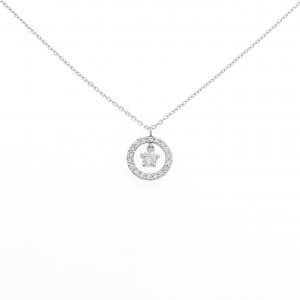 K18WG ダイヤモンド ネックレス 0.081CT