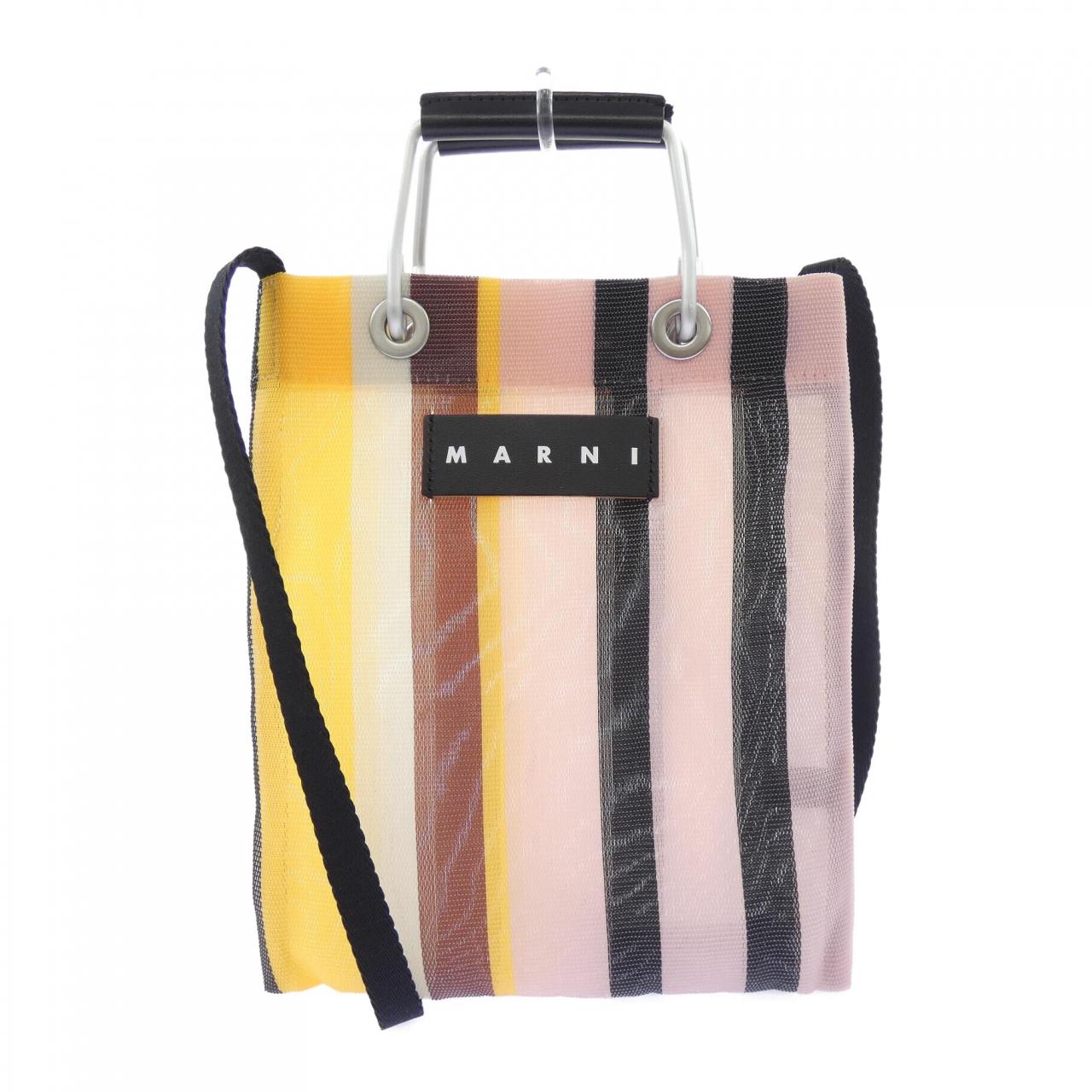 マルニ MARNI MARNI MARKET STRIPE MINI SHOULDER SHMH0106A0 BAG
