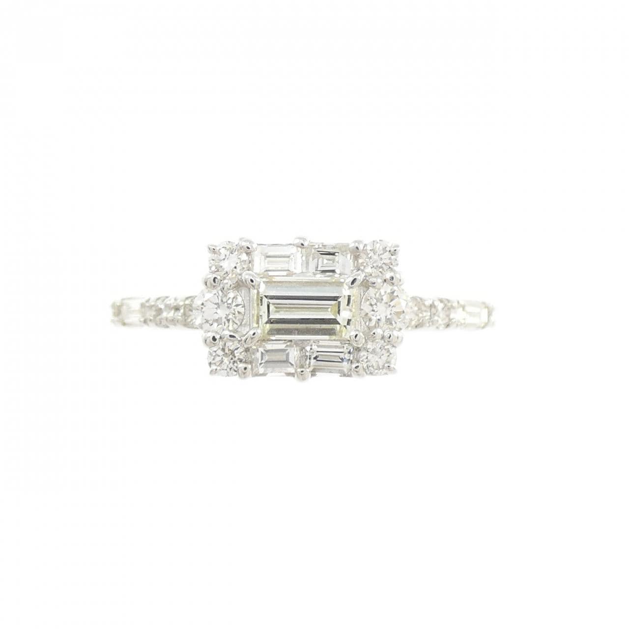 PT950 ダイヤモンド リング 0.65CT