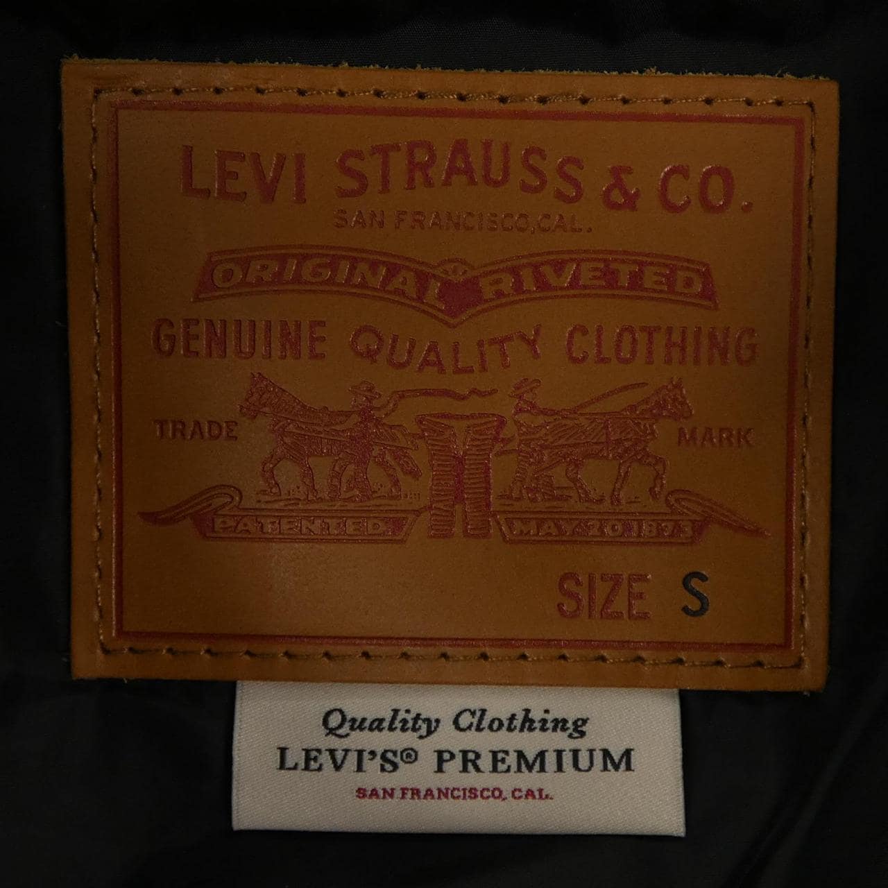 リーバイス LEVI'S PC9-005ZA-0000 レザージャケット