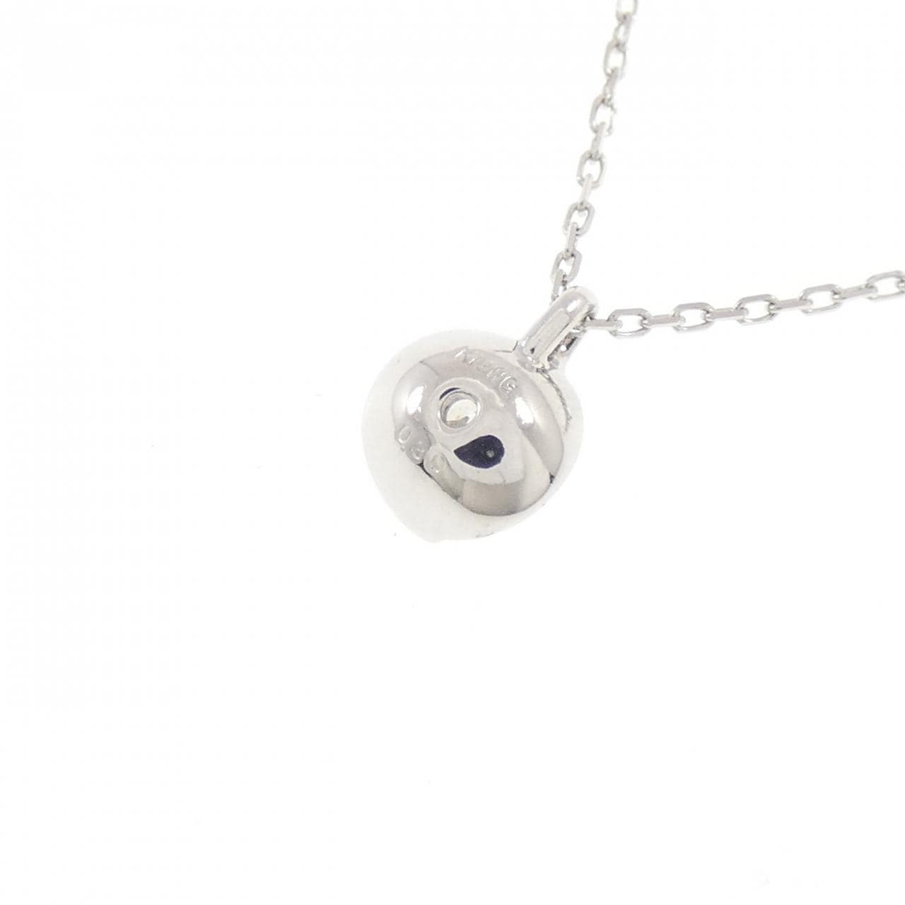 K18WG ダイヤモンド ネックレス 0.30CT