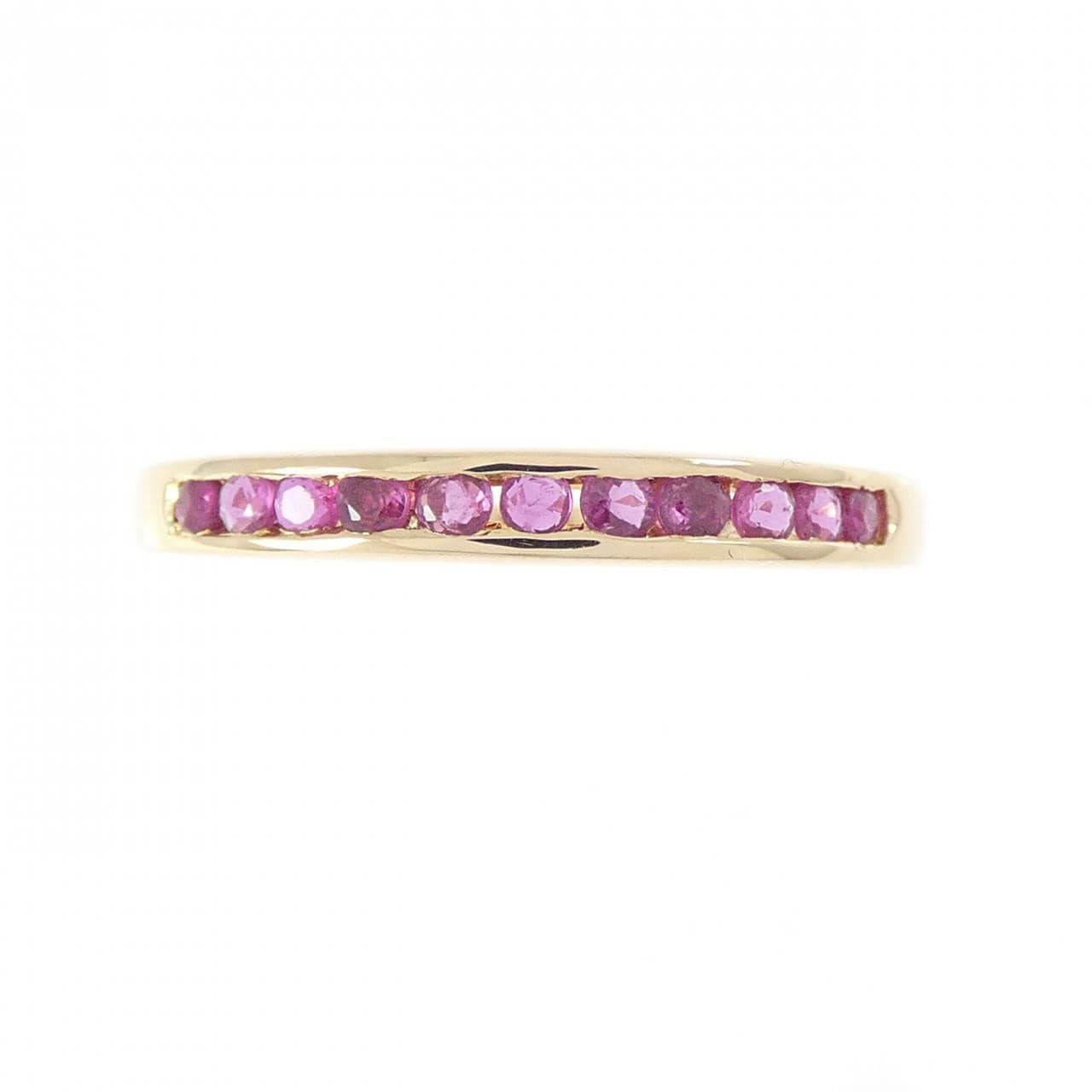 750YG ルビー リング 0.28CT