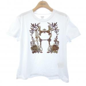 【大人の上品スタイル】HERMES Tシャツ マキシTシャツ 《パルフロワ・リミックス》プリント | Hermès