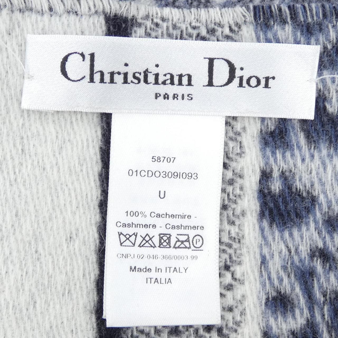クリスチャンディオール CHRISTIAN DIOR 01CDO309I093 MUFFLER