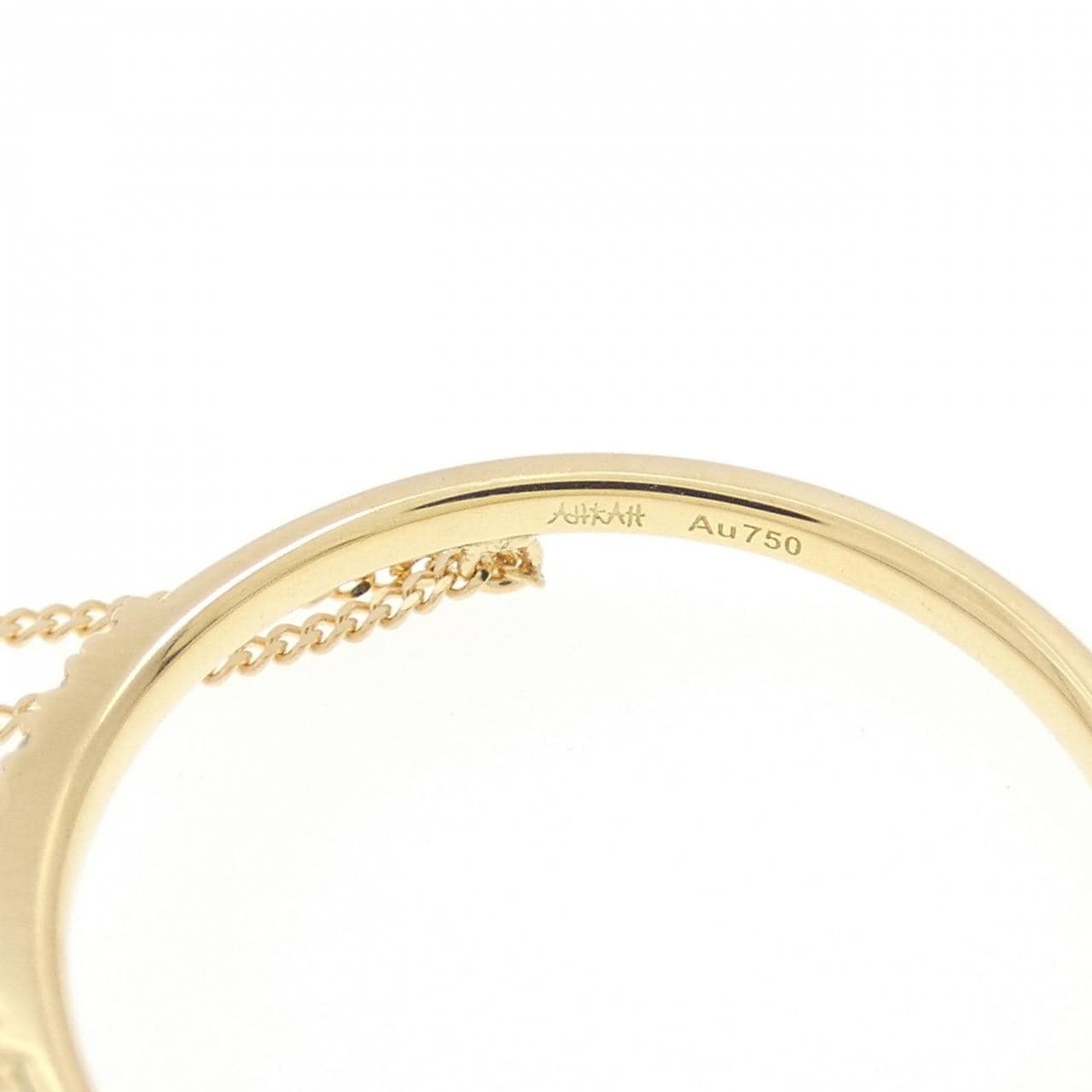 アーカー シャンデリアチェーン リング 0.04CT