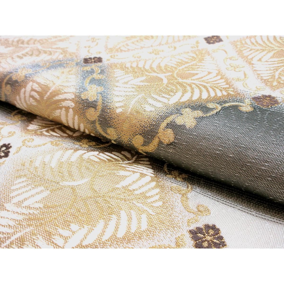 袋帯　リバーシブル　丸帯