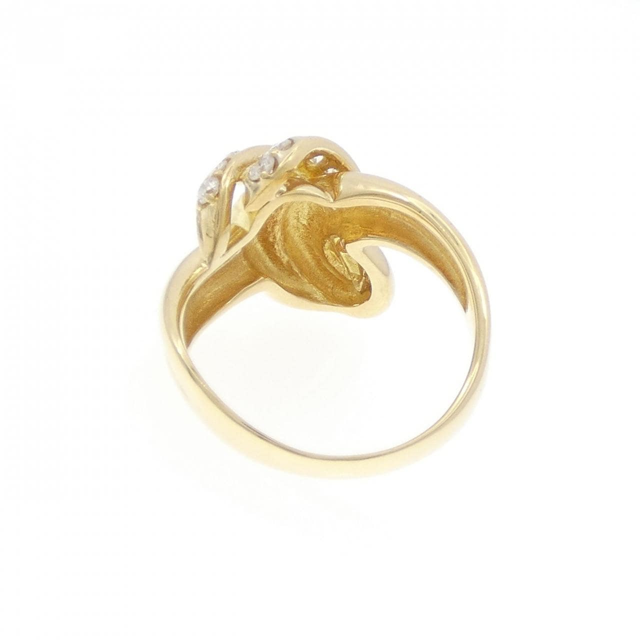 K18YG ダイヤモンド リング 0.52CT