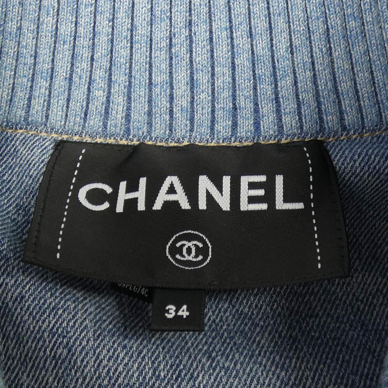 シャネル CHANEL LOOK4 ココビーチ P78559V71192 25M デニムジャケット