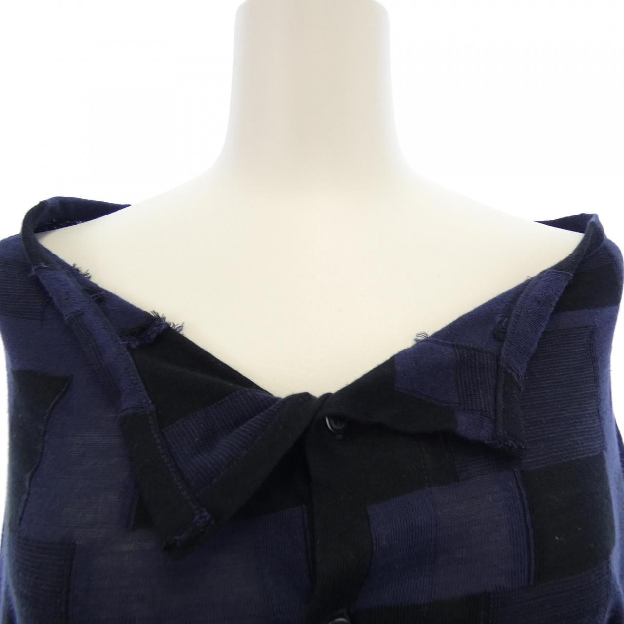 ヨウジヤマモトプリュスノアール YOHJI YAMAMOTO+NOIR ND-T22-980 カーディガン