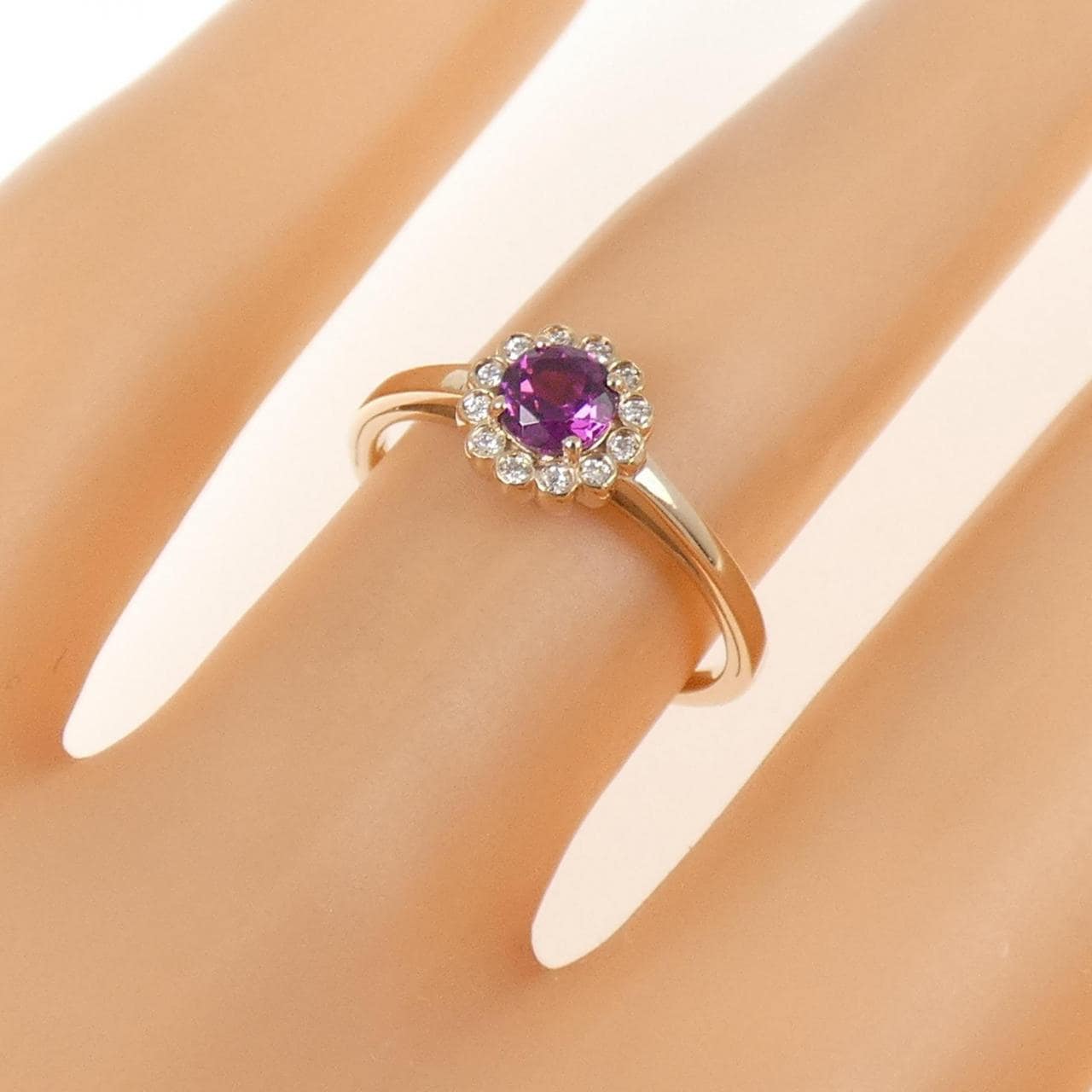 ヴァンドーム ガーネット リング