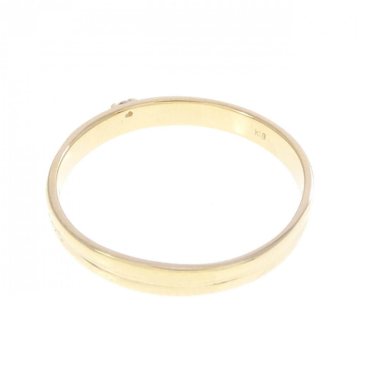 K18YG ダイヤモンド リング 0.01CT
