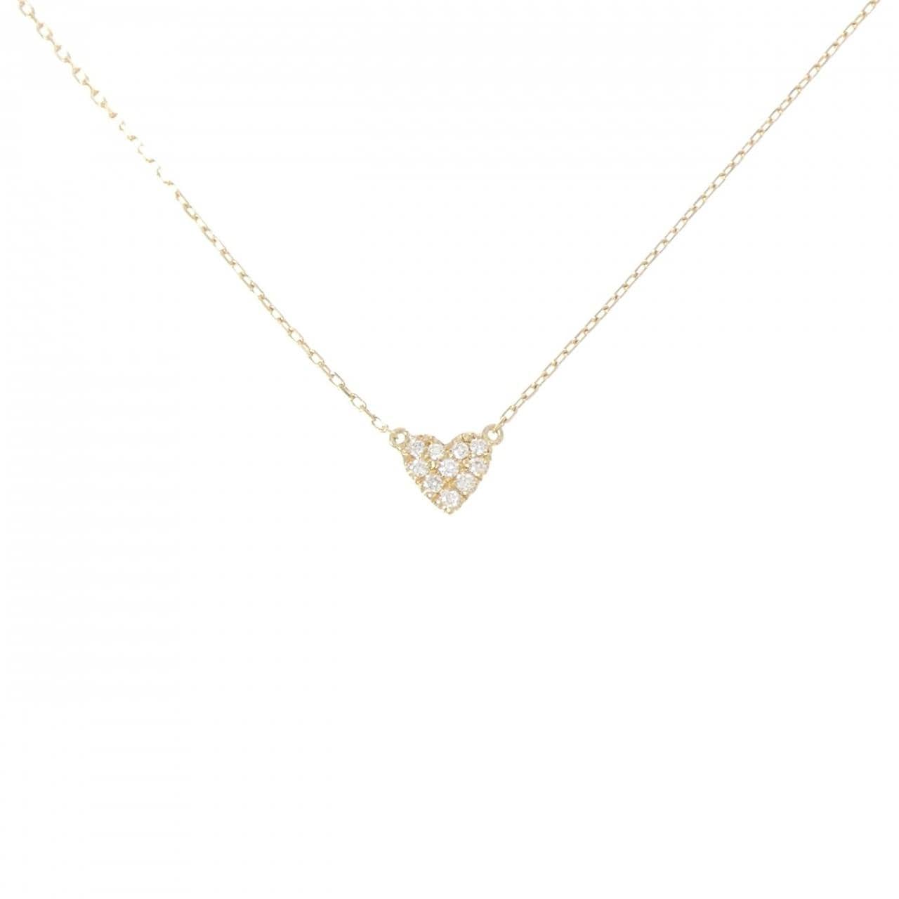 アーカー ハートパヴェ ネックレス 0.05CT