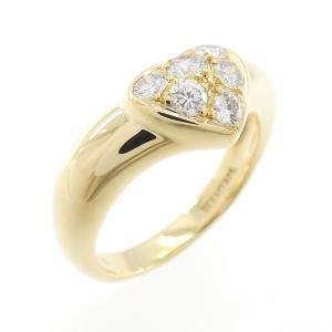 TIFFANY pavé heart ring