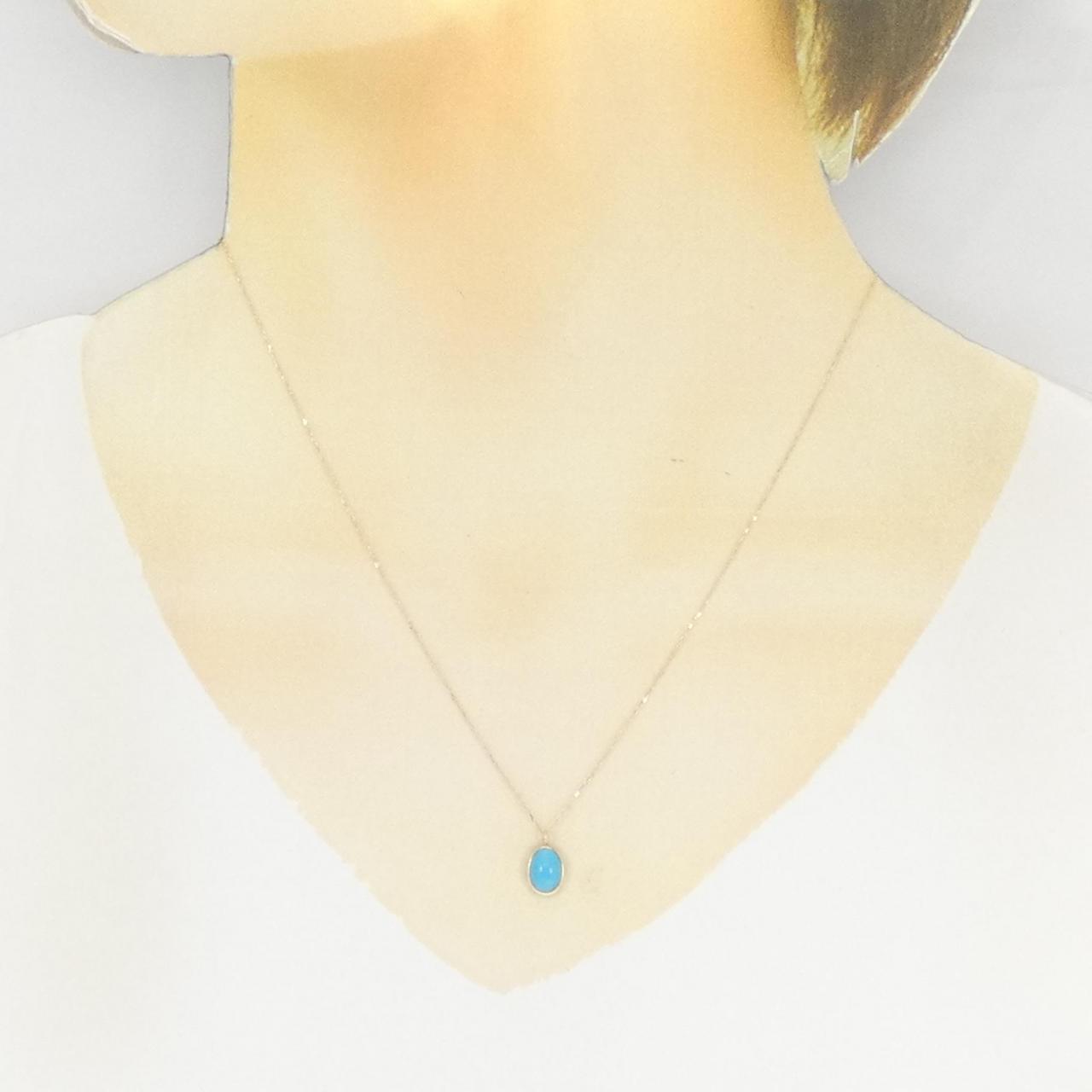 K18YG turquoise necklace