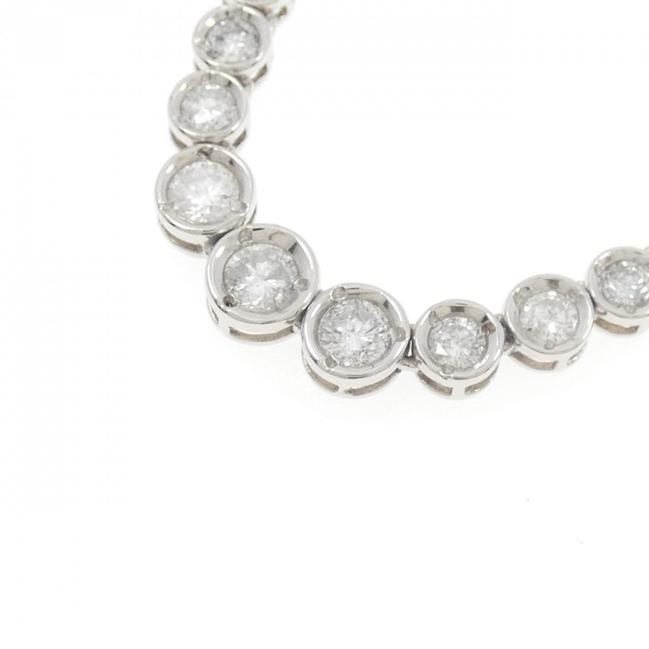 PT900 ダイヤモンド ネックレス