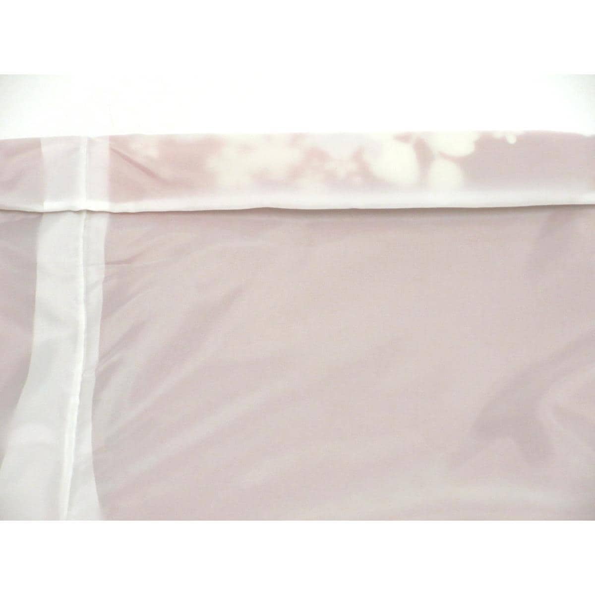 振袖　銀通しボカシ染　友禅金彩加工　刺繍入り　身幅Ｌ寸