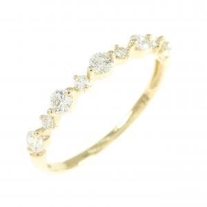 K18YG ダイヤモンド リング 0.30CT