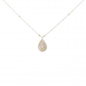 K18YG ダイヤモンド ネックレス 0.28CT